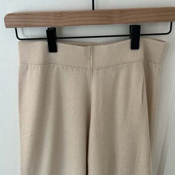 Chic Cream Wide Leg Pants - Picture 2 of 5